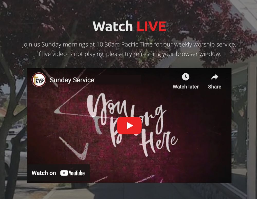 Watch Service Live