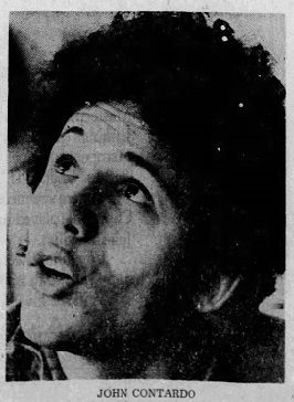 Johnny in the Boston Globe during "Hair"
