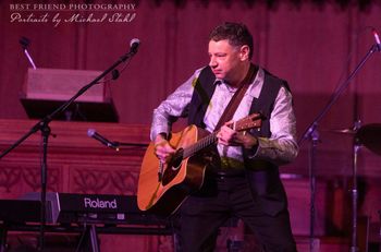 Jason Didner opening for Willie Nile at Outpost in the Burbs. Photo by Michael Stahl
