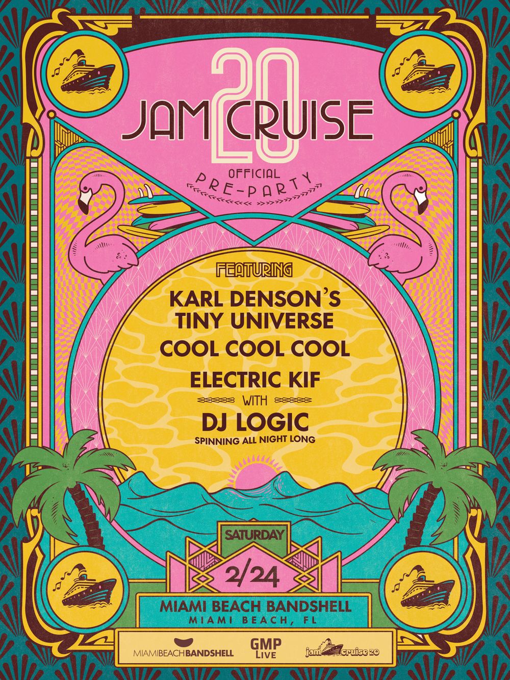 Cool Cool Cool - Jam Cruise Pre-Party February 24th 2024