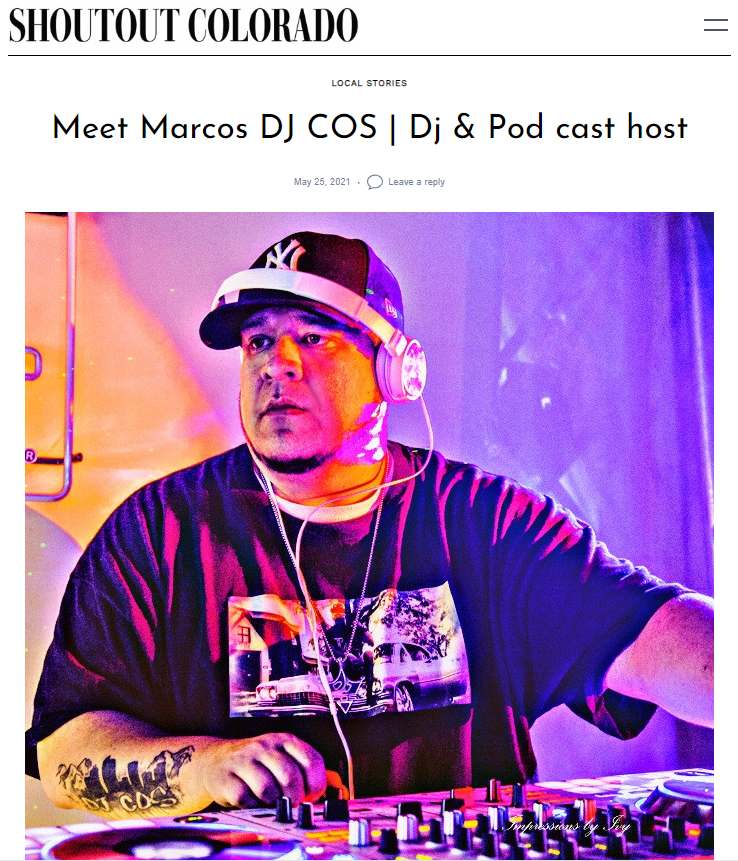 Shoutout Colorado, DJ COS, Djcos5280.com