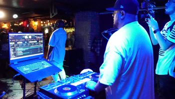DJ Cos with Albeez 4 Sheez at The Black Buzzard_CO Springs, CO _Aug. 2023
