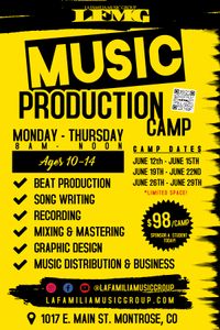 Summer Music Production Camps