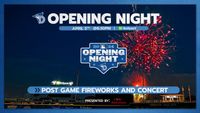 Double Treble Band Post Game Fireworks & Concert