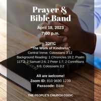 Prayer & Bible Band
