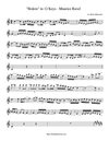 Maurice Ravel's "Bolero" - 12 Keys