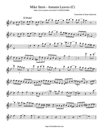 Mike Stern - Autumn Leaves (C)