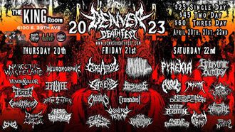Get your tickets to Denver Deathfest 2023 now!
