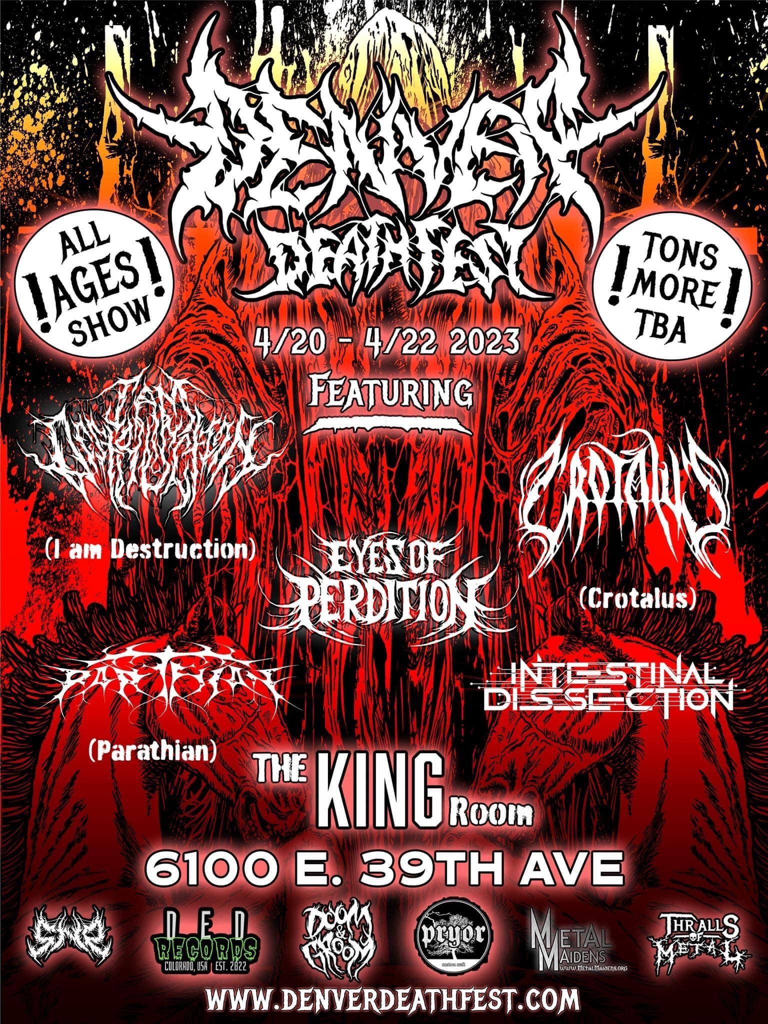 Denver Deathfest 2023 Wave 3 Announcement