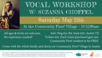 Vocal Workshop with Suzanna Choffel