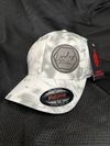 White Kryptek FlexFit Hat w/ Grey Patch