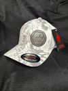 White Kryptek FlexFit Hat w/ Grey Patch