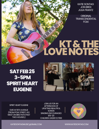 KT & the Love Notes at Spirit Heart Eugene