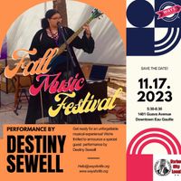 Destiny Sewell at the Ways For Life fall festival