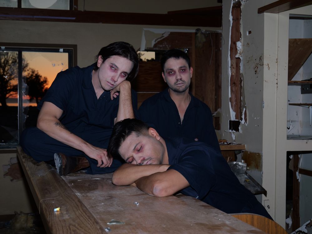 The Mutilations sleepy and wary in abandoned yacht club. From It Wont Take Long album 