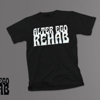 Alter Ego Rehab (black shirt/white logo)