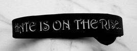 Alter Ego Rehab silicone bracelet with lyrics