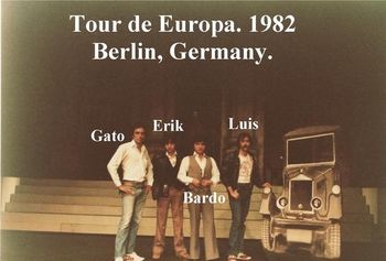 Gira Europea con Tavira. 1982
