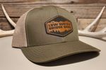 Leather Patch Hat (Rawhide)