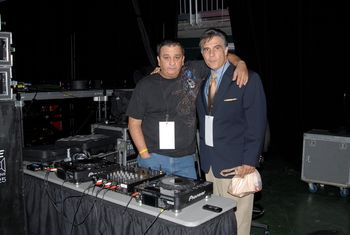 DJ Ciro Llerena and Charlie Rodriguez
