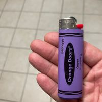 Purple Lighter