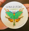 4" Vinyl Luna Moth Sticker