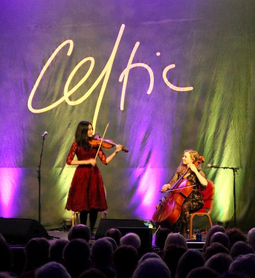 Jocelyn Pettit and Ellen Gira, Celtic Connections Festival, Glasgow Scotland