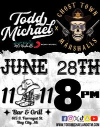 Todd Michael & The Ghost Town Marshalls @ 11:11 Bar & Grill 