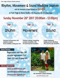 Rhythm, Movement & Sound Journey (Cowichan Bay)