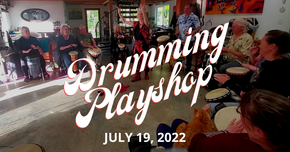 Mindful Drumming Playshop with MJ Vermette of Sacred Fire Music