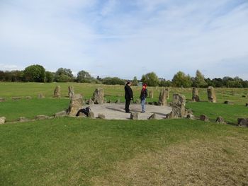 Travelling the world, making memorable encounters in high energy places... Here, singing a song for a wizard in the middle of a stone circle in Milton Keynes, England (2012)
