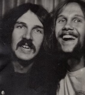 With brother Phil in "Child", 1972

