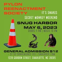 It's Snakes w/ Pylon Reenactment Society and Secret Monkey Weekend