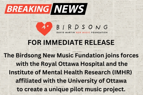 Birdsong New Music Foundation - Articles & Press Releases