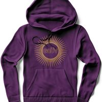 HOODIE GRÜV -  Aubergine