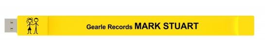 NEW Gearle Records Mark Stuart 2GB USB Flashdrive Bracelet