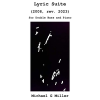 Lyric Suite (for Double Bass and Piano)