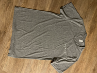 grey logo t-shirt