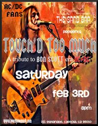 Touch'd Too Much returns to rock the SandBar