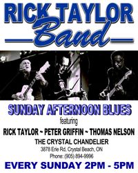 Rick Taylor Band - Sunday Afternoon Blues featuring Rick Taylor, Peter Griffin & Thomas Nelson