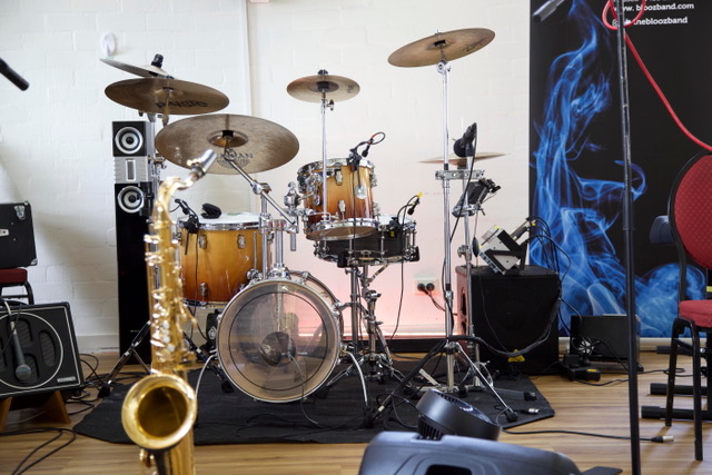 photo of musical drum kit