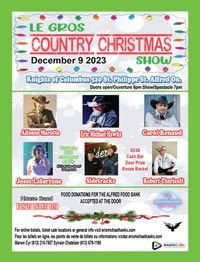 Le Gros Christmas Country Show
