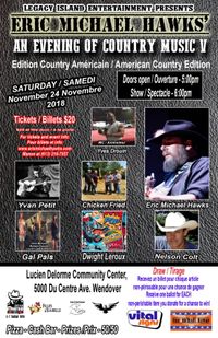 POSTPONED--An Evening of Country Music 5th annual