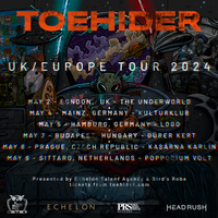 TOEHIDER XII in XII tour - supporting CLOSURE IN MOSCOW