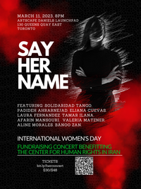  Say Her Name: International Women's Day Concert