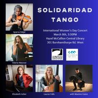 Solidaridad Tango International Women's Day Concert