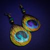 Positively Peacock Earrings