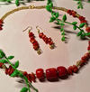 Red Alert necklace set
