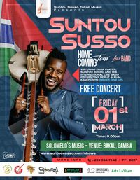 GAMBIA: Suntou Susso Homecoming Tour