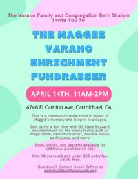 The Maggie Varano Enrichment Fundraiser